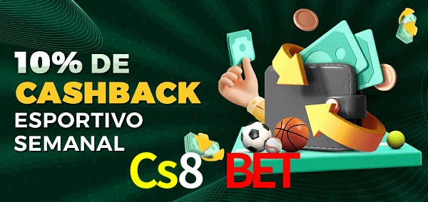 10% de bônus de cashback na Cs8 Bet